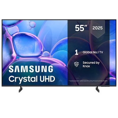 Téléviseur Samsung Crystal UHD de 55 pouces( Authentique avec une garantie de 12 Mois)
