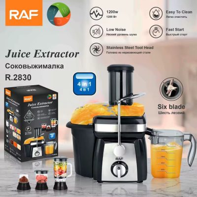 Extracteur de jus multifonctionnel RAF 4-en-1